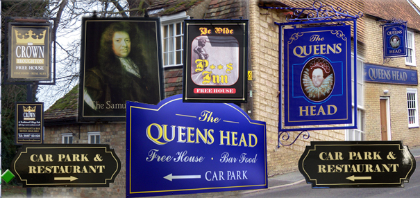 Pub signs